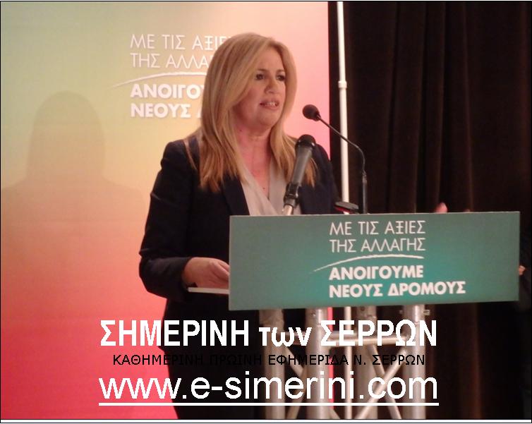 Η ΦΩΦΗ ΓΕΝΝΗΜΑΤΑ ΒΡΕΘΗΚΕ ΣΤΙΣ ΣΕΡΡΕΣ ΣΤΟ ΠΛΑΙΣΙΟ ΤΩΝ ΕΚΛΟΓΩΝ ΤΗΣ ΔΗΜΟΚΡΑΤΙΚΗΣ ΣΥΜΠΑΡΑΤΑΞΗΣ