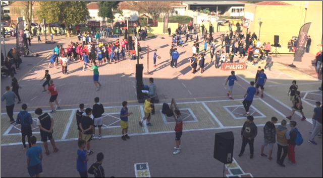 ΠΡΑΓΜΑΤΟΠΟΙΗΘΗΚΑΝ ΑΓΩΝΕΣ ΜΠΑΣΚΕΤ 3Χ3 ΣΤΟ ΣΚΟΥΤΑΡΙ