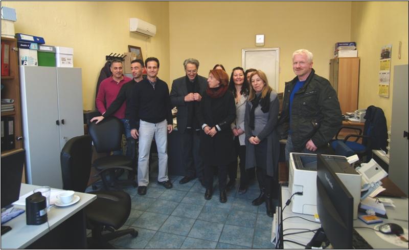 ΕΠΙΣΚΕΨΗ ΤΟΥ ΓΕΝΙΚΟΥ ΓΡΑΜΜΑΤΕΑ ΥΠ.Α.Α.Τ. ΣΤΟ ΣΥΝΟΡΙΑΚΟ ΣΤΑΘΜΟ ΠΡΟΜΑΧΩΝΑ