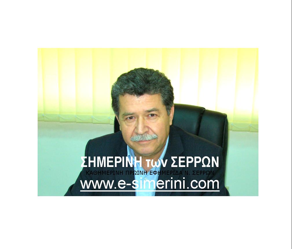 ΠΑΡΑΙΤΗΣΗ Θ.ΑΡΑΜΠΑΤΖΗ ΑΠΟ ΠΡΟΕΔΡΟΣ ΤΟΥ ΔΗΜΟΤΙΚΟΥ ΣΥΜΒΟΥΛΙΟΥ ΣΕΡΡΩΝ ΕΝΟΨΕΙ ΔΗΜΟΤΙΚΩΝ ΕΚΛΟΓΩΝ