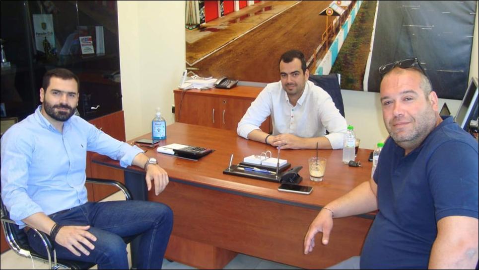 ΕΠΙΣΚΕΨΗ ΔΗΜΗΤΡΗ ΚΑΡΙΠΙΔΗ ΣΤΟ ΑΥΤΟΚΙΝΗΤΟΔΡΟΜΙΟ ΣΕΡΡΩΝ