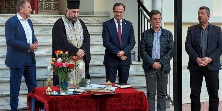 ΤΕΛΕΣΘΗΚΕ ΑΓΙΑΣΜΟΣ ΣΤΟΣ ΤΜΗΜΑ ΑΣΠΑΙΤΕ ΣΤΙΣ ΣΕΡΡΕΣ