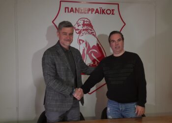 Ο ΠΑΝΣΕΡΡΑΪΚΟΣ ΠΑΡΟΥΣΙΑΣΕ ΤΟΝ ΝΕΟ ΤΟΥ ΠΡΟΠΟΝΗΤΗ ΠΑΥΛΟ ΔΕΡΜΙΤΖΑΚΗ