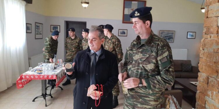 ΕΠΙΣΚΕΨΗ ΤΟΥ ΑΝΤΙΠΕΡΙΦΕΡΕΙΑΡΧΗ ΣΕΡΡΩΝ ΣΤΑ ΣΥΝΟΡΙΑΚΑ ΦΥΛΑΚΙΑ ΡΟΥΠΕΛ ΚΑΙ ΠΡΟΜΑΧΩΝΑ