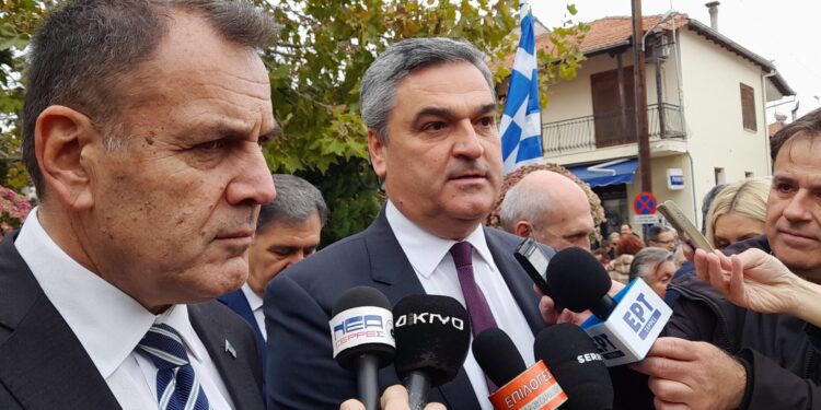 ΝΙΚΟΣ ΠΑΝΑΓΙΩΤΟΠΟΥΛΟΣ ΑΠΟ ΤΙΣ ΣΕΡΡΕΣ : «ΟΙ ΕΝΟΠΛΕΣ ΔΥΝΑΜΕΙΣ ΕΙΝΑΙ ΕΤΟΙΜΕΣ ΚΑΙ ΑΞΙΟΜΑΧΕΣ ΚΑΑΙ ΕΝΙΣΧΥΟΝΤΑΙ»