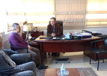 ΚΛΙΜΑΚΙΟ ΤΟΥ ΝΤ ΣΣΕΡΡΩΝ ΤΗΣ ΑΔΕΔΥ ΕΠΙΣΚΕΦΘΗΚΕ ΤΟΝ ΔΗΜΑΡΧΟ ΒΙΣΑΛΤΙΑΣ