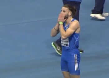 Ο ΣΕΡΡΑΙΟΣ ΣΠΡΙΝΤΕΡ ΧΡΗΣΤΟΣ ΡΟΥΜΤΣΙΟΣ ΠΕΤΥΧΕ ΑΤΟΜΙΚΟ ΡΕΚΟΡ ΣΤΑ 60 ΜΕΤΡΑ ΜΕ ΕΜΠΟΔΙΑ ΜΕ 7,90