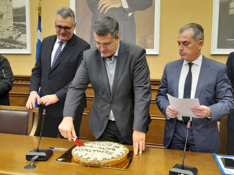 Η ΠΕΡΙΦΕΡΕΙΑΚΗ ΕΝΟΤΗΤΑ ΣΕΡΡΩΝ ΠΡΑΓΜΑΤΟΠΟΙΗΣΕ ΤΗΝ ΚΟΠΗ ΤΗΣ ΠΡΩΤΟΧΡΟΝΙΑΤΙΚΗΣ ΠΙΤΑΣ ΤΗΝ ΠΑΡΑΣΚΕΥΗ 20 ΙΑΝΟΥΑΡΙΟΥ 2023