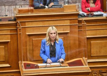 ΦΩΤΕΙΝΗ ΑΡΑΜΠΑΤΖΗ,ΟΜΙΛΙΑ ΣΤΗ ΒΟΥΛΗ ΓΙΑ ΤΗΝ ΑΠΟΤΡΟΠΗ ΕΙΣΟΔΟΥ ΕΓΚΛΗΜΑΤΙΚΩΝ ΟΡΓΑΝΩΣΕΩΝ ΣΤΗ ΒΟΥΛΗ