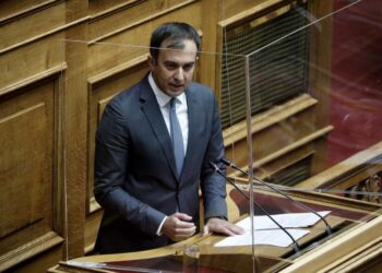 ΤΑΣΟΣ ΧΑΤΖΗΒΑΣΙΛΕΙΟΥ ΟΜΙΛΙΑ ΣΤΗ ΒΟΥΛΗ ΕΠΙ ΤΗΣ ΠΡΟΤΑΣΗΣ ΔΥΣΠΙΣΤΙΑΣ ΚΑΤΑ ΤΗΣ ΚΥΒΕΡΝΗΣΗΣ