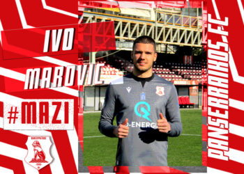 ΥΠΕΓΡΑΨΕ ΣΤΟΝ ΠΑΝΣΕΡΡΑΪΚΟ  Ο IVO MAROVIC ΤΕΡΜΑΤΟΦΥΛΑΚΑΣ ΑΠΟ ΤΟ ΜΑΥΡΟΒΟΥΝΙΟ