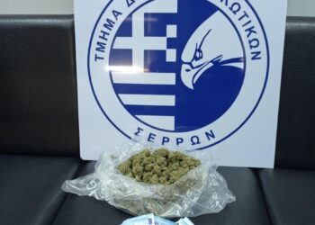 ΣΥΝΕΛΗΦΘΗ ΗΜΕΔΑΠΟΣ ΓΙΑ ΚΑΤΟΧΗ ΚΑΝΝΑΒΗΣ ΣΤΙΣ ΣΕΡΡΕΣ