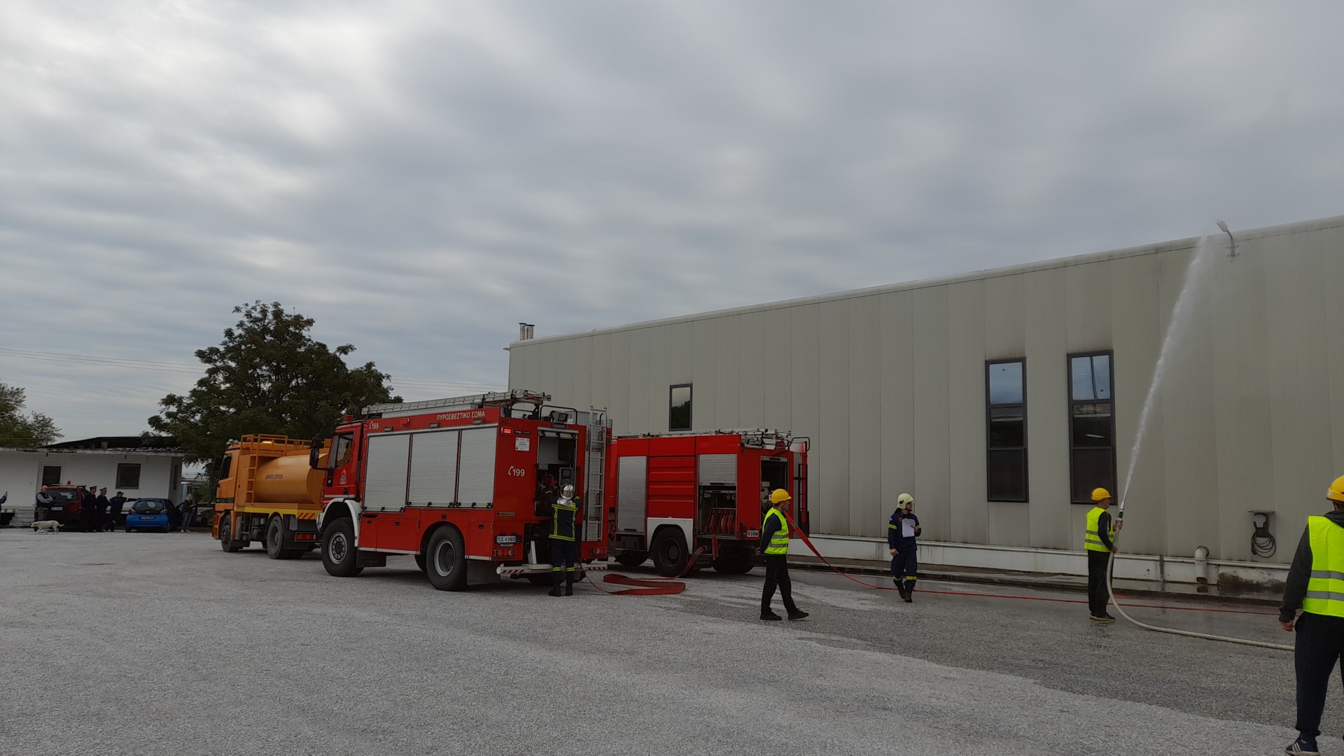 ΠΕΤΥΧΗΜΕΝΗ Η ΑΣΚΗΣΗ «ΕΣΤΙΑ» ΑΠΟ ΤΗΝ ΠΥΡΟΣΒΕΣΤΙΚΗ ΥΠΗΡΕΣΙΑ ΣΕΡΡΩΝ