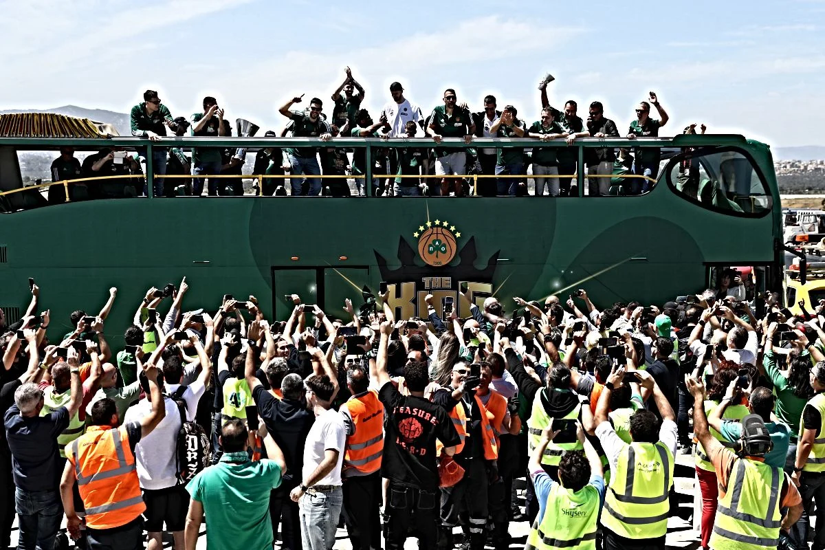 ΑΠΟΘΕΩΣΗ ΤΗΣ ΟΜΑΔΑΣ ΜΠΑΣΚΕΤ ΤΟΥ ΠΑΝΑΘΗΝΑΪΚΟΥ ΣΤΟ ¨ΕΛΕΥΘΕΡΙΟΣ ΒΕΝΙΖΕΛΟΣ» ΚΑΙ ΤΟ ΟΑΚΑ