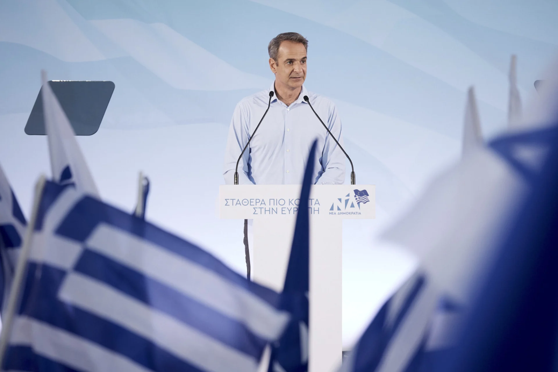 ΚΥΡΙΑΚΟΣ ΜΗΤΣΟΤΑΚΗΣ ΑΠΟ ΤΗ ΘΕΣΣΑΛΟΝΙΚΗ: Η ΝΕΑ ΔΗΜΟΚΡΑΤΙΑ ΘΑ ΕΙΝΑΙ ΚΑΙ ΠΑΛΙ Η ΜΕΓΑΛΗ ΝΙΚΗΤΡΙΑ ΣΤΙΣ ΕΥΡΩΕΚΛΟΓΕΣ