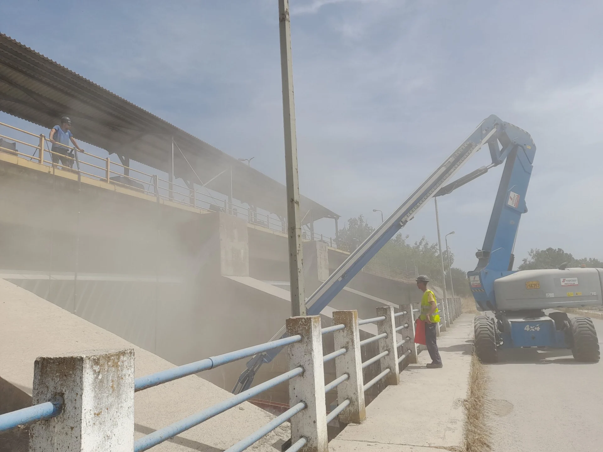 ΕΡΓΑΣΙΕΣ ΑΜΜΟΒΟΛΗΣ ΚΑΙ ΒΑΨΙΜΑΤΟΣ ΣΤΙΣ ΠΟΡΤΕΣ ΤΟΥ ΦΡΑΓΜΑΤΟΣ ΤΗΣ ΛΙΜΝΗΣ ΚΕΡΚΙΝΗΣ