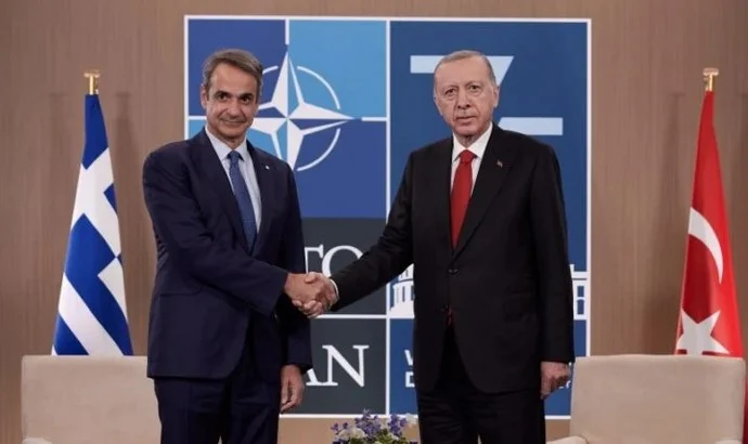 ΜΗΤΣΟΤΑΚΗΣ ΚΑΙ ΕΡΝΤΟΓΑΝ ΣΥΝΑΝΤΗΘΗΚΑΝ ΣΤΟ ΠΕΡΙΘΩΡΙΟ ΤΗΣ ΣΥΝΟΔΟΥ ΚΟΡΥΦΗΣ ΤΟΥ ΝΑΤΟ ΣΤΗΝ ΟΥΑΣΙΓΚΤΟΝ