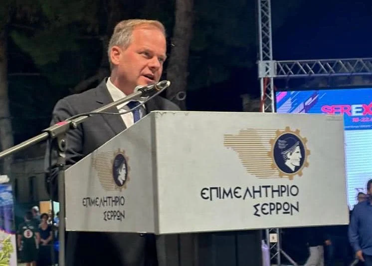 ΚΩΣΤΑΣ ΚΑΡΑΜΑΝΛΗΣ: ΕΠIΧEIΡΗΜΑΤΙΚΟ ΠΑΡΚΟ SEREXPO – ΕΦΑΛΤHΡΙΟ ΕΞΩΣΤΡΕΦΕΙΑΣ ΑΠΟ ΤΙΣ ΣΕΡΡΕΣ ΓΙΑ ΟΛΗ ΤΗΝ ΜΑΚΕΔΟΝΙΑ