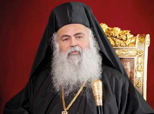 ΕΠΙΤΙΜΟΣ ΔΗΜΟΤΗΣ ΣΕΡΡΩΝ ΘΑ ΑΝΑΓΟΡΕΥΘΕΙ Ο κ.κ. ΓΕΩΡΓΙΟΣ ΑΡΧΙΕΠΙΣΚΟΠΟΣ ΝΕΑΣ ΙΟΥΣΤΙΝΙΑΝΗΣ ΚΑΙ ΠΑΣΗΣ ΚΥΠΡΟΥ