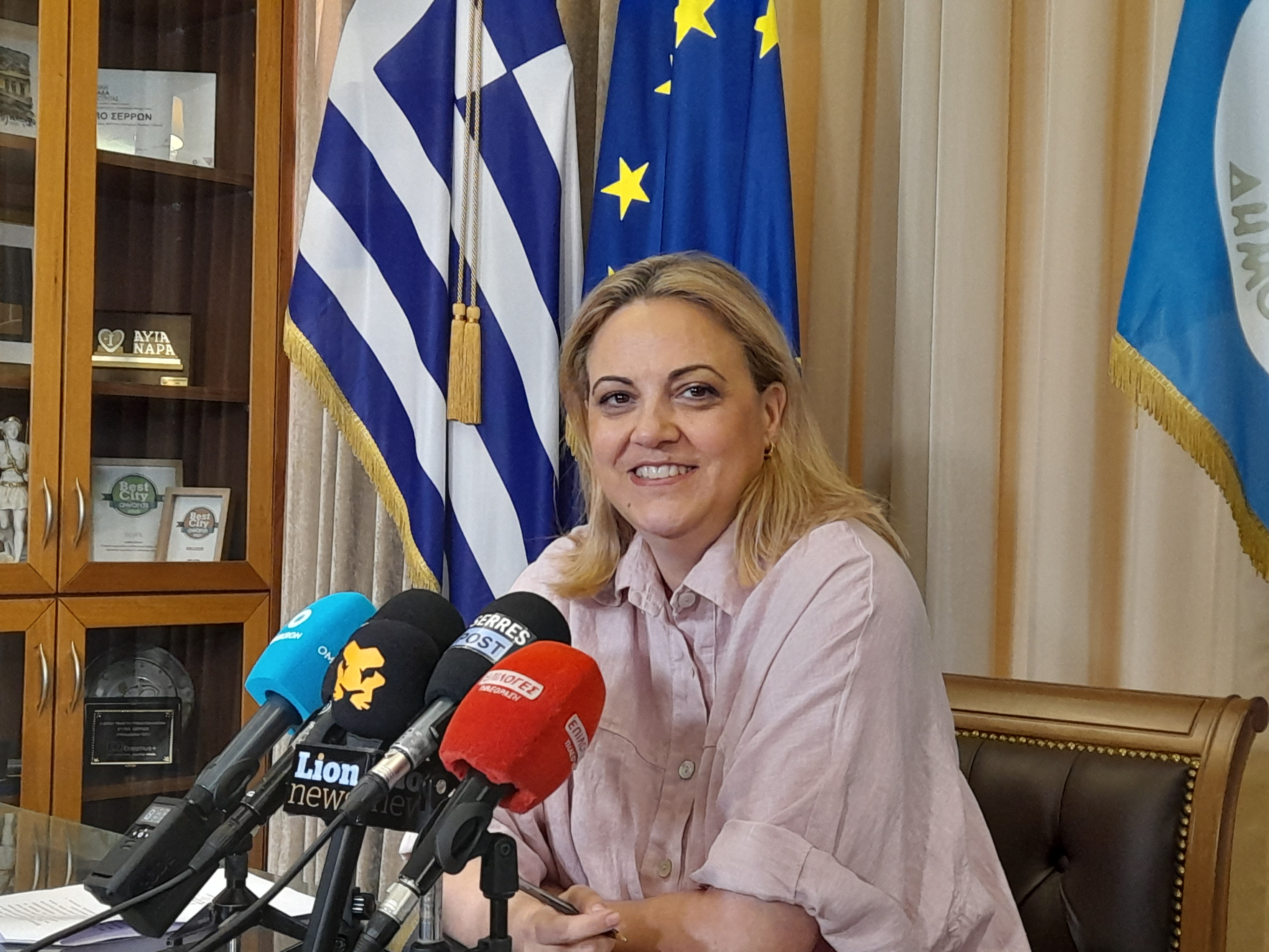 ΔΡΙΜΥ ΚΑΤΗΓΟΡΩ ΤΗΣ ΔΗΜΑΡΧΟΥ ΣΕΡΡΩΝ ΠΡΟΣ ΤΗΝ ΑΝΤΙΠΟΛΙΤΕΥΣΗ ΓΙΑ ΤΟ ΠΡΟΠΟΝΗΤΙΚΟ ΚΟΛΥΜΒΗΤΗΡΙΟ ΣΕΡΡΩΝ