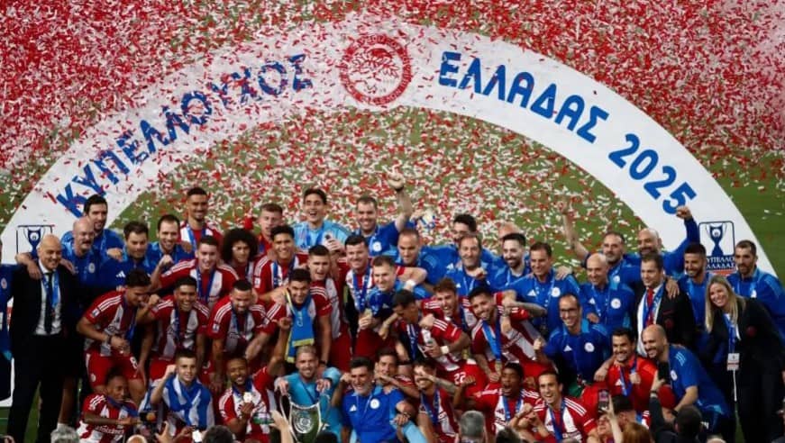 ΚΥΠΕΛΛΟΥΧΟΣ 2025 Ο ΟΛΥΜΠΙΑΚΟΣ ΚΕΡΔΙΣΕ 2-0 ΤΟΝ ΟΦΗ
