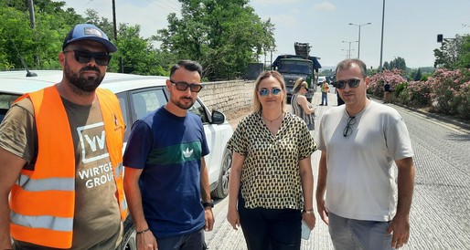 ΑΣΦΑΛΤΟΣΤΡΩΣΗ ΣΤΟ ΔΗΜΟ ΣΕΡΡΩΝ ΣΤΗΝ ΑΝΑΤΟΛΙΚΗ ΚΑΙ ΣΤΗ ΔΥΤΙΚΗ ΕΙΣΟΔΟ ΤΗΣ ΠΟΛΗΣ