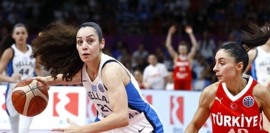 Η ΕΘΝΙΚΗ ΓΥΝΑΙΚΩΝ ΣΤΟ ΜΠΑΣΚΕΤ ΔΕΝ ΜΠΟΡΕΣΕ ΝΑ ΠΕΡΑΣΕΙ ΤΟ ΕΜΠΟΔΙΟ ΤΗΣ ΤΟΥΡΚΙΑΣ