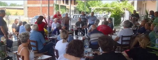 ΣΥΝΑΝΤΗΣΗ ΚΑΤΟΙΚΩΝ ΤΟΥ ΧΟΡΤΕΡΟΥ ΣΙΝΤΙΚΗΣ ΓΙΑ ΤΟ ΟΥΡΑΝΙΟ ΣΤΟ ΝΕΡΟ ΤΟΥ ΧΩΡΙΟΥ