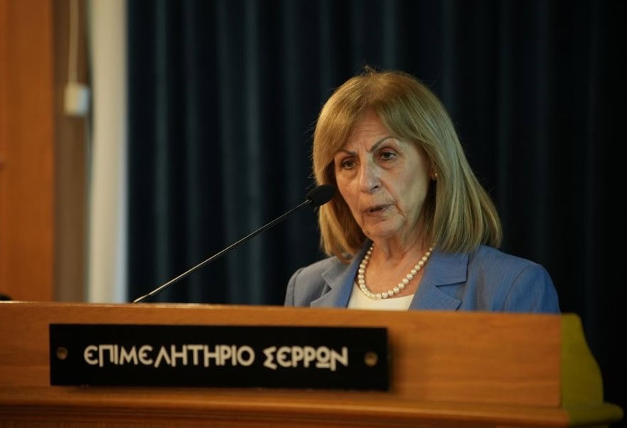 Η ΠΕΡΙΦΕΡΕΙΑΡΧΗΣ ΚΕΝΤΡΙΚΗΣ ΜΑΚΕΔΟΝΙΑΣ ΑΘΗΝΑ ΑΗΔΟΝΑ ΠΑΡΟΥΣΙΑΣΕ ΤΙΣ ΔΥΟ ΔΡΑΣΕΙΣ ΕΝΙΣΧΥΣΗΣ ΤΗΣ ΕΠΙΧΕΙΡΗΜΑΤΙΚΟΤΗΤΑΣ ΣΤΙΣ ΣΕΡΡΕΣ