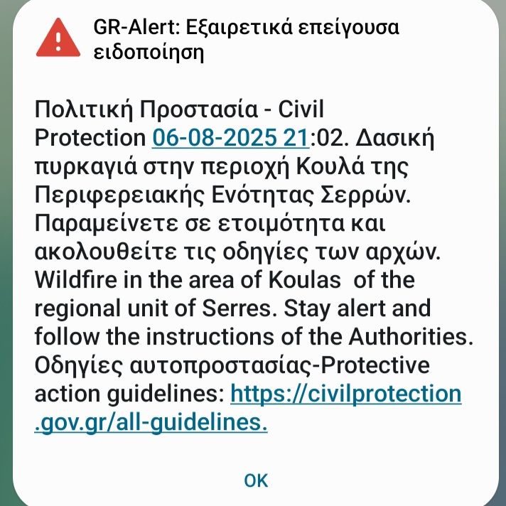 fotia koylas mhnima 112