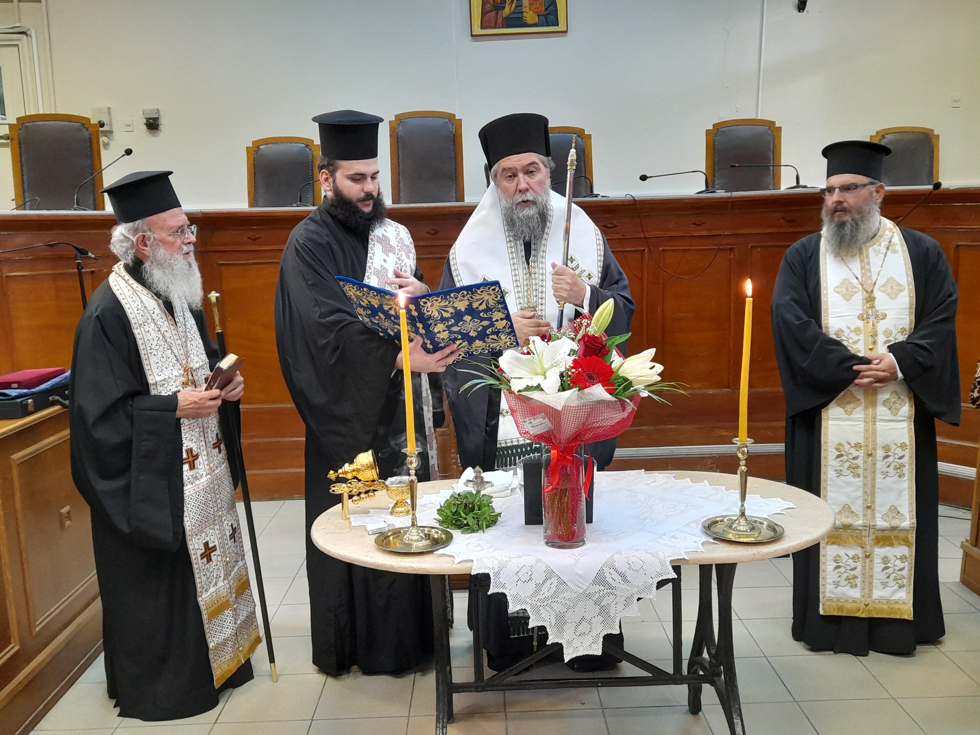 ΑΓΙΑΣΜΟΣ ΣΤΟ ΔΙΚΑΣΤΙΚΟ ΜΕΓΑΡΟ ΣΕΡΡΩΝ ΓΙΑ ΤΟ ΞΕΚΙΝΗΜΑ ΤΗΣ ΝΕΑΣ ΔΙΚΑΣΤΙΚΗΣ ΧΡΟΝΙΑΣ