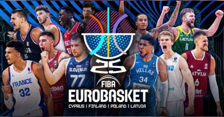 Eurobasket 2025: ΤΑ ΖΕΥΓΑΡΙΑ ΤΩΝ ΠΡΟΗΜΙΤΕΛΙΚΩΝ