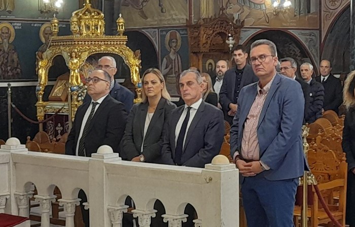 Ο ΔΙΚΗΓΟΡΙΚΟΣ ΣΥΛΛΟΓΟΣ ΣΕΡΡΩΝ ΤΙΜΗΣΕ ΤΗ ΜΝΗΜΗ ΤΟΥ ΑΓΙΟΥ ΔΙΟΝΥΣΙΟΥ ΤΟΥ ΑΡΕΟΠΑΓΙΤΟΥ