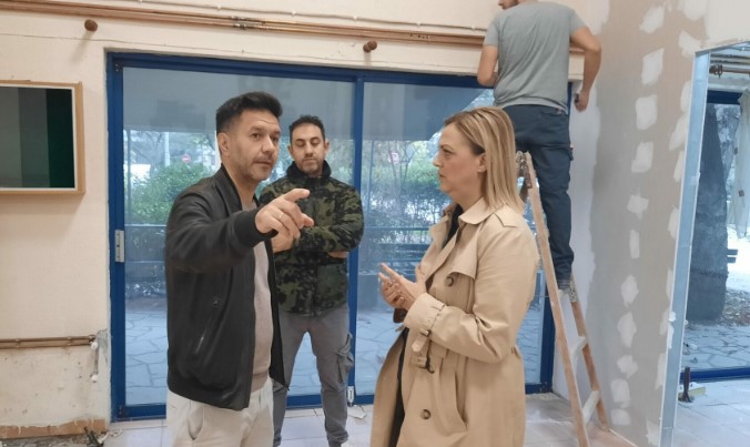 ΕΞΕΛΙΞΗ ΣΤΙΣ ΕΡΓΑΣΙΕΣ ΣΤΟ ΚΕΝΤΡΟ ΗΜΕΡΗΣΙΑΣ ΦΡΟΝΤΙΔΑΣ ΗΛΙΚΙΩΜΕΝΩΝ ΣΤΙΣ ΣΕΡΡΕΣ