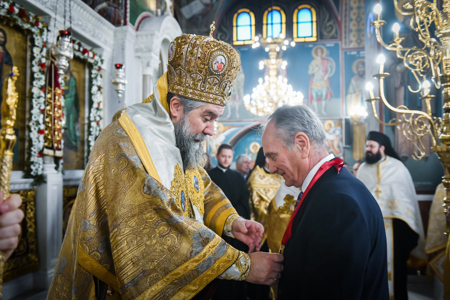 ΒΡΑΒΕΥΣΗ ΤΟΥ ΑΓΓΕΛΟΥ ΙΛΑΡΙΔΗ ΑΠΟ ΤΟΝ Κ. ΘΕΟΛΟΓΟ ΜΗΤΡΟΠΟΛΙΤΗ ΣΕΡΡΩΝ ΚΑΙ ΝΙΓΡΙΤΗΣ