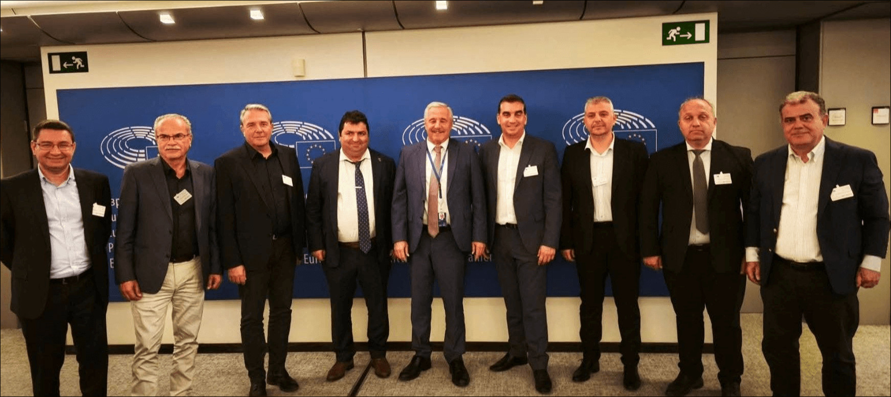 Ο ΔΗΜΑΡΧΟΣ ΣΙΝΤΙΚΗΣ ΣΤΙΣ ΒΡΥΞΕΛΛΕΣ ΓΙΑ ΤΗΝ ΠΟΛΙΤΙΚΗ ΠΡΟΣΤΑΣΙΑ