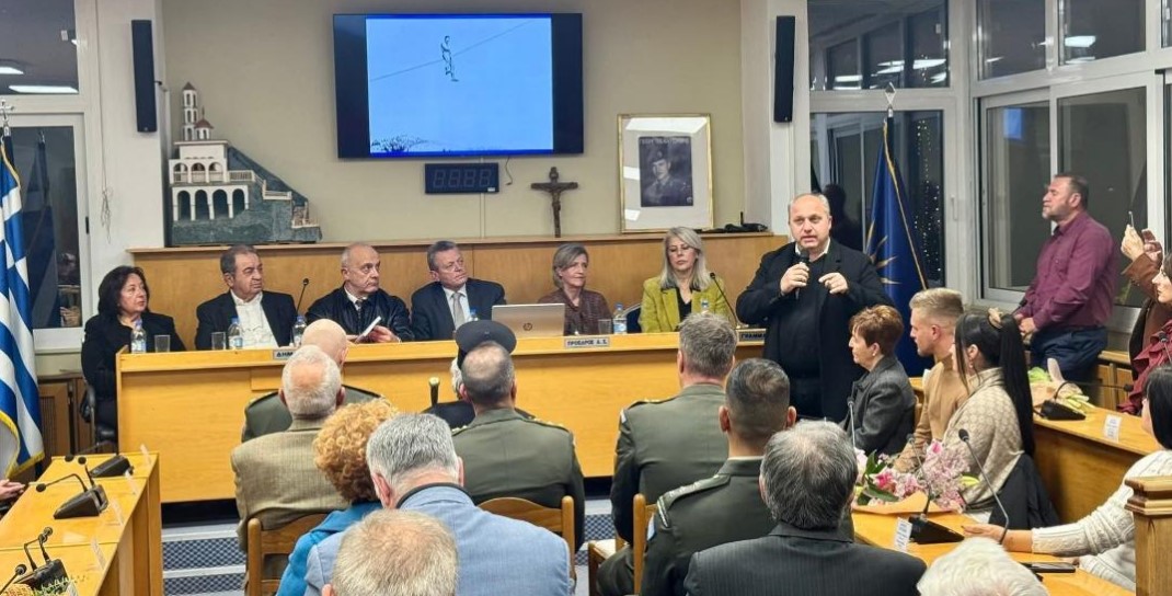 ΠΑΡΟΥΣΙΑΣΤΗΚΕ ΤΟ ΒΙΒΛΙΟ ΓΙΑ ΤΟΝ ΗΡΩΑ ΓΕΩΡΓΙΟ ΚΑΤΣΑΝΗ ΣΤΟ ΣΙΔΗΡΟΚΑΣΤΡΟ