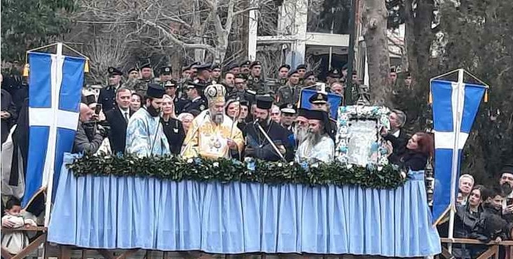 ΤΕΛΕΣΘΗΚΕ ΣΤΙΣ ΣΕΡΡΕΣ Η ΙΕΡΑ ΤΕΛΕΤΗ ΤΗΣ ΚΑΤΑΔΥΣΕΩΣ ΤΟΥ ΤΙΜΙΟΥ ΣΤΑΥΡΟΥ ΚΑΙ ΤΟΥ ΑΓΙΑΣΜΟΥ ΤΩΝ ΥΔΑΤΩΝ