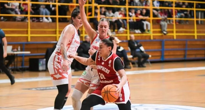 ΠΑΝΣΕΡΡΑΪΚΟΣ – ΟΛΥΜΠΙΑΚΟΣ 72-76  ΓΙΑ ΤΗΝ 20η ΑΓΩΝΙΣΤΙΚΗ ΤΟΥ ΠΡΩΤΑΘΛΗΜΑΤΟΣ ΜΠΑΣΚΕΤ ΓΥΝΑΙΚΩΝ