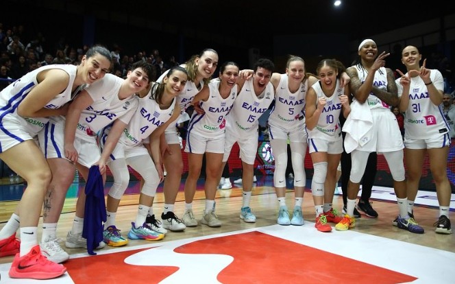 Η ΕΘΝΙΚΗ ΜΠΑΣΚΕΤ ΓΥΝΑΙΚΩΝ ΕΞΑΣΦΑΛΙΣΕ ΤΗΝ ΠΡΟΚΡΙΣΗ ΓΙΑ ΤΗ ΔΕΥΤΕΡΗ ΦΑΣΗ ΠΡΟΚΡΙΜΑΤΙΚΩΝ ΤΟΥ ΕΥΡΩΜΠΑΣΚΕΤ 2027