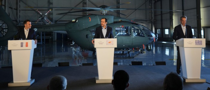 ΣΥΝΑΝΤΗΣΗ ΜΑΚΡΟΝ – ΜΗΤΣΟΤΑΚΗ – ΧΡΙΣΤΟΔΟΥΛΙΔΗ ΣΤΗΝ ΚΥΠΡΟ