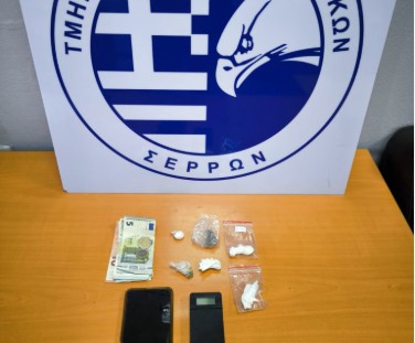 ΣΥΛΛΗΨΕΙΣ ΣΤΗΝ ΠΕΡΙΟΧΗ ΤΩΝ ΣΕΡΡΩΝ ΓΙΑ ΝΑΡΚΩΤΙΚΑ ΜΕ ΤΗ ΣΥΝΔΡΟΜΗ ΤΟΥ ΣΚΥΛΟΥ Roxy