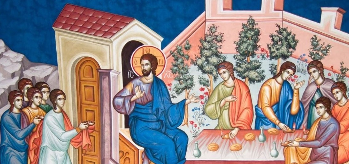 ΜΕΓΑΛΗ ΤΡΙΤΗ: ΑΚΟΛΟΥΘΙΑ ΤΟΥ ΝΥΜΦΙΟΥ-ΔΟΞΑΣΤΙΚΟ ΤΗΣ ΚΑΣΣΙΑΝΗΣ