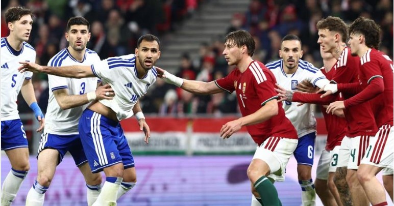 ΟΥΓΓΑΡΙΑ- ΕΛΛΑΔΑ 0-0 ΣΕ ΦΙΛΙΚΗ ΑΝΑΜΕΤΡΗΣΗ ΤΩΝ ΕΘΝΙΚΩΝ ΟΜΑΔΩΝ ΠΟΔΟΣΦΑΙΡΟΥ