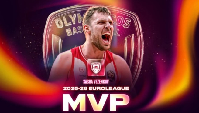 Ο ΣΑΣΑ ΒΕΖΕΝΚΟΒ  MVP της EuroLeague