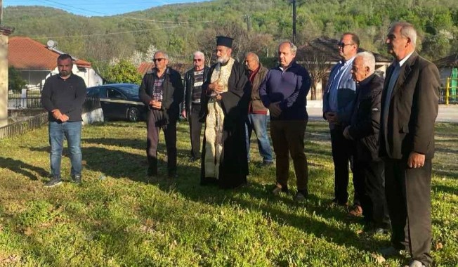 ΤΡΙΣΑΓΙΟ ΓΙΑ ΤΟΥΣ ΠΕΣΟΝΤΕΣ ΑΠΟ ΤΟΝ ΒΟΜΒΑΡΔΙΣΜΟ ΣΤΟ ΘΕΩΔΟΡΕΙΟ ΣΤΙΣ 6 ΑΠΡΙΛΙΟΥ 1941