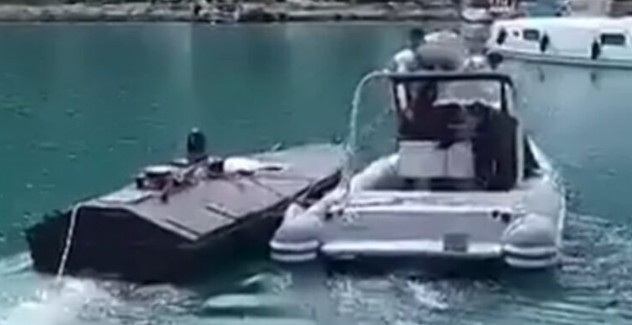 ΣΤΡΑΤΙΩΤΙΚΟΥ ΤΥΠΟΥ ΘΑΛΛΑΣΙΟ drone ΕΝΤΟΠΙΣΤΗΚΕ ΣΕ ΣΠΗΛΙΑ ΣΤΗΝ ΛΕΥΚΑΔΑ
