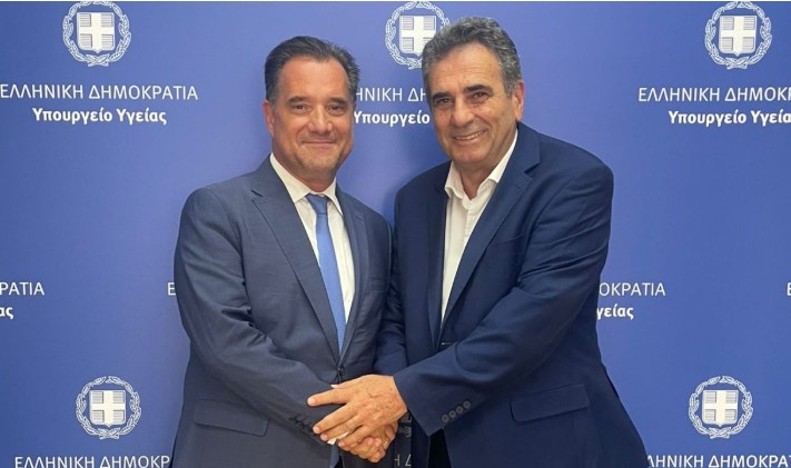 ΣΥΝΑΝΤΗΣΗ ΤΟΥ ΘΕΟΦΙΛΟΥ ΛΕΟΝΤΑΡΙΔΗ ΜΕ ΤΟΝ ΥΠΟΥΡΓΟ ΥΓΕΙΑΣ ΑΔΩΝΙ ΓΕΩΡΓΙΑΔΗ