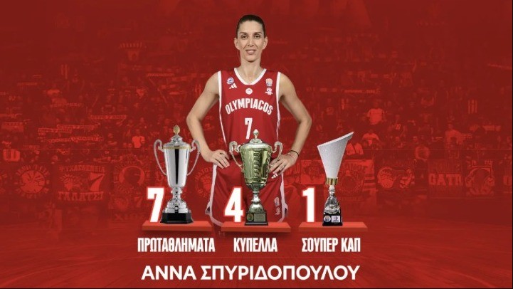 ΧΩΡΙΣΑΝ ΟΙ ΔΡΟΜΟΙ ΤΟΥ ΟΛΥΜΠΙΑΚΟΥ ΜΕ ΤΗΝ ΣΕΡΡΑΙΑ ΑΝΝΑ ΣΠΥΡΙΔΟΠΟΥΛΟΥ